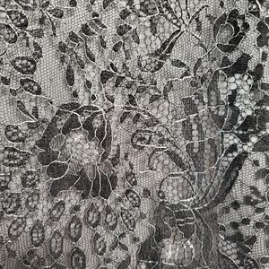 Silver lace party skirt